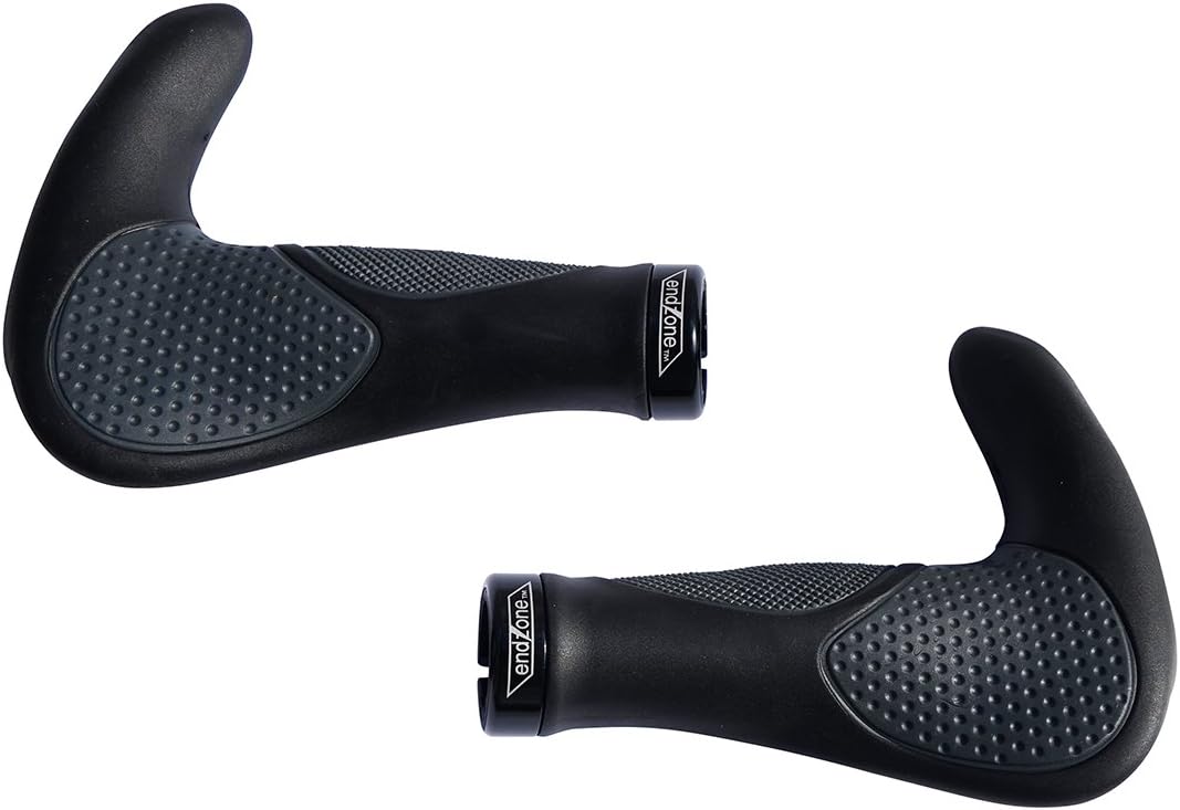 Velo Endzone Triple Textured Comfort Bar End Grips