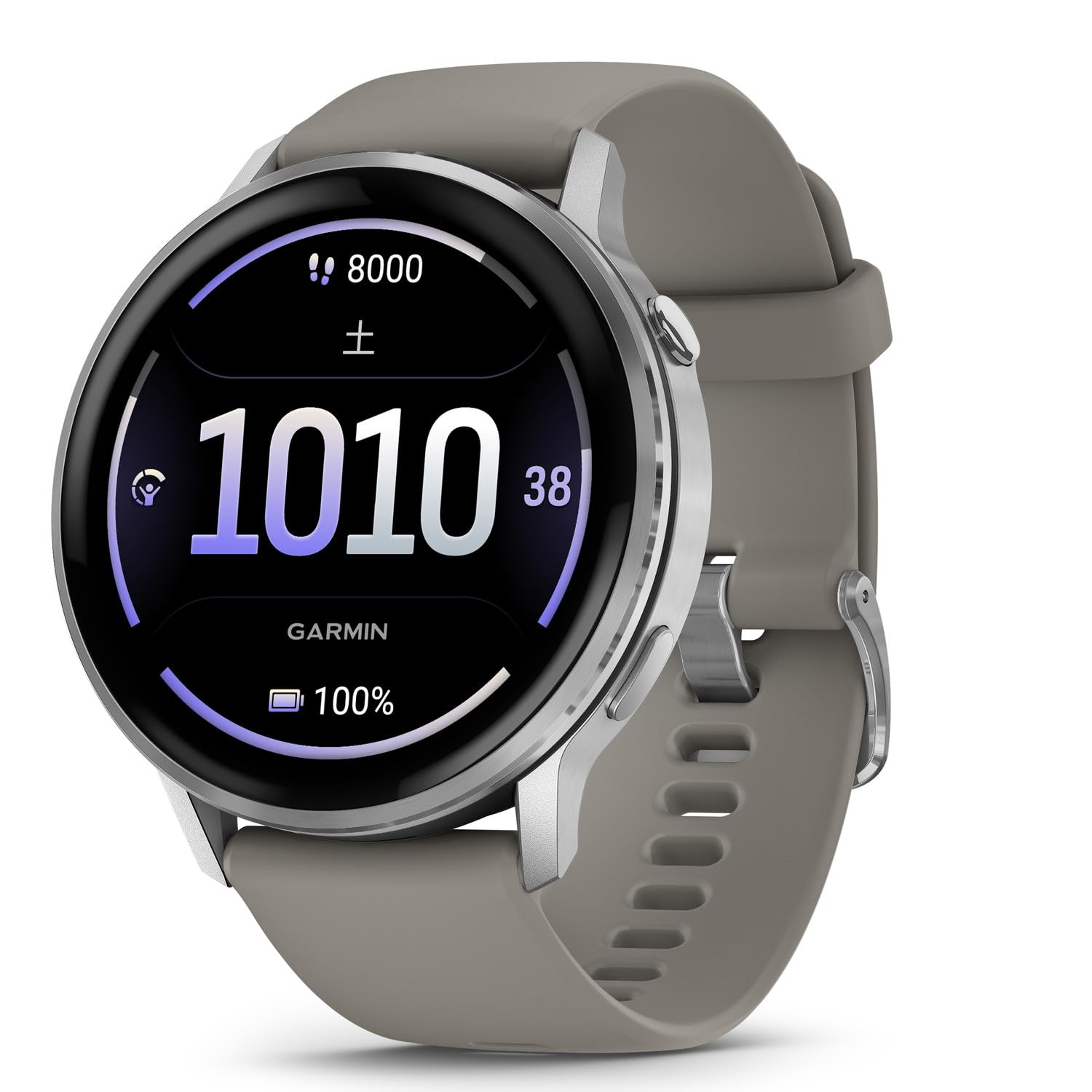 GARMIN(ガーミン)Venu 4 Silver/Gray 45mm スマート…