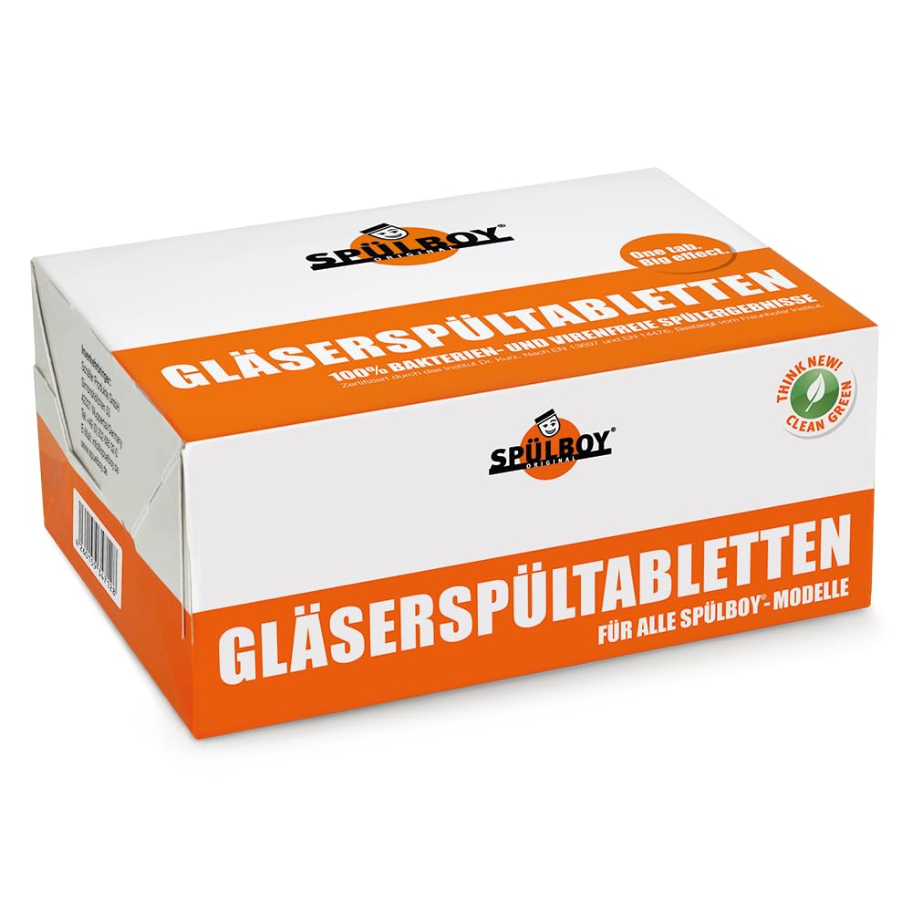 Spülboy gläserspültabletten de 750 g/192 (fourrages 26,53 eUR/kg)