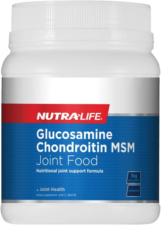 Nutralife Glucosamine Chrondroitin MSM Joint Food Concentrate Powder