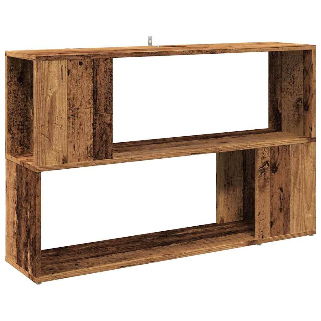 vidaXL Book Cabinet Old Wood 100x24x63 cm Engineered Wood — image 1