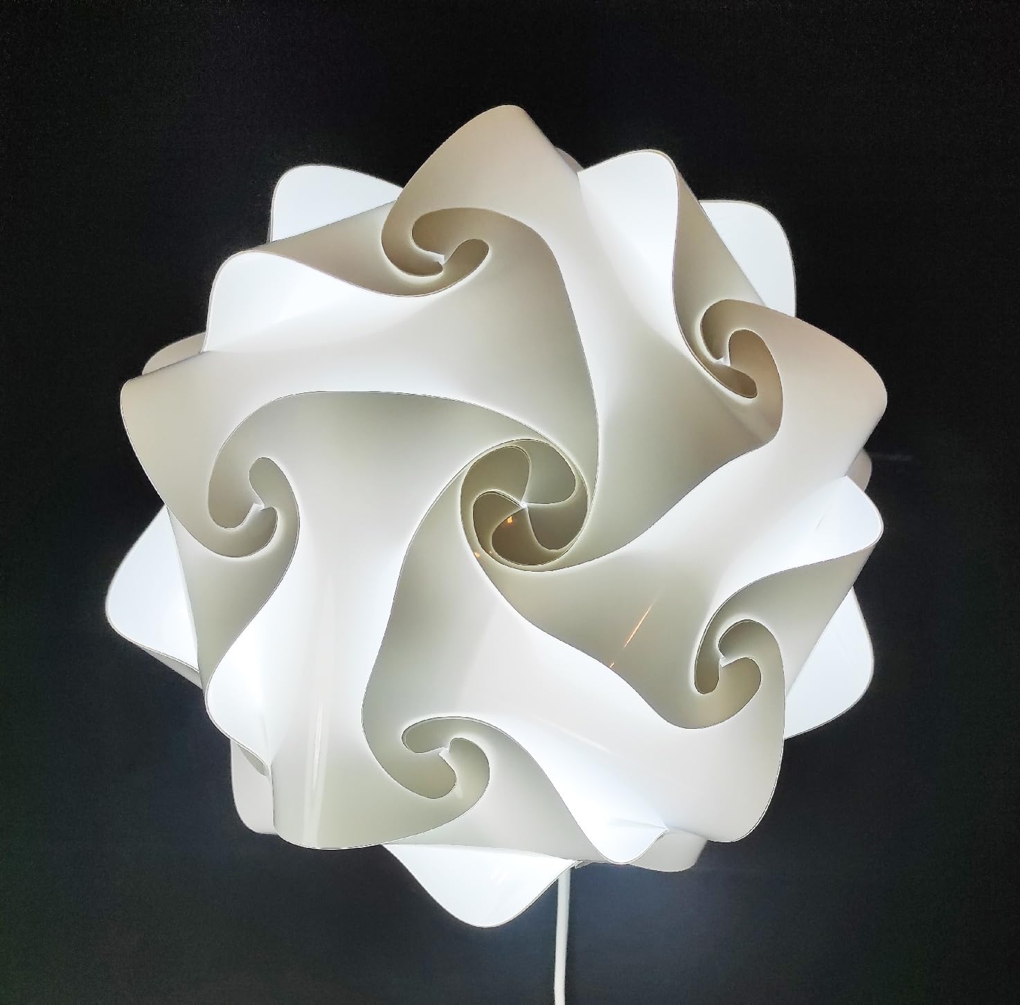 Lampadesign® Lampada da comodino Camera da letto Infrangibile Luce notte lettura soft relax Abat jour moderna - Lumi Lampade comodini tavolino Soggiorno Stanza Cameretta lampadina Led fredda E27