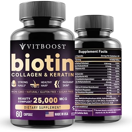 Vitamins for Hair Growth: Unlock the Science Behind Biotin's Power