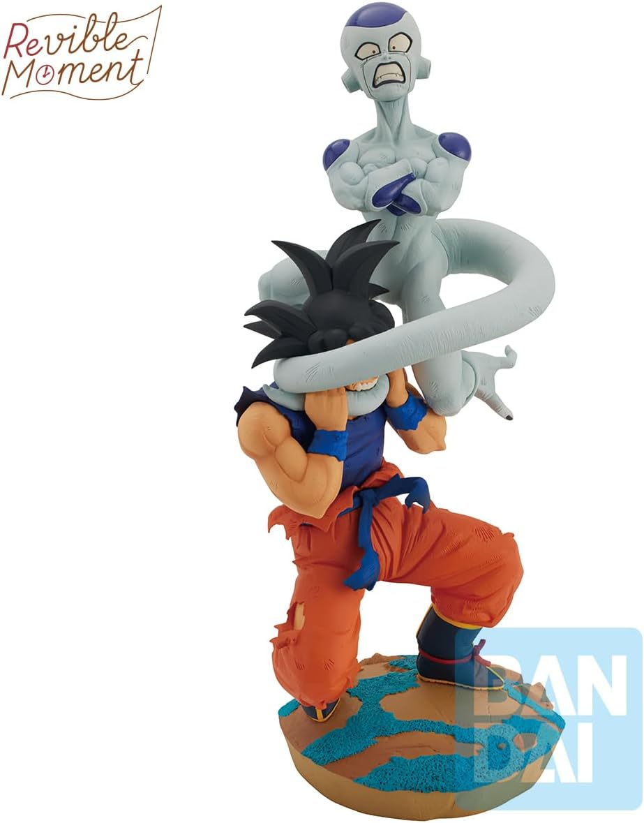 Ichibansho Figure - Dragon Ball Z - Son Goku vs Frieza (Dragon History), Bandai Spirits Collectible Statue