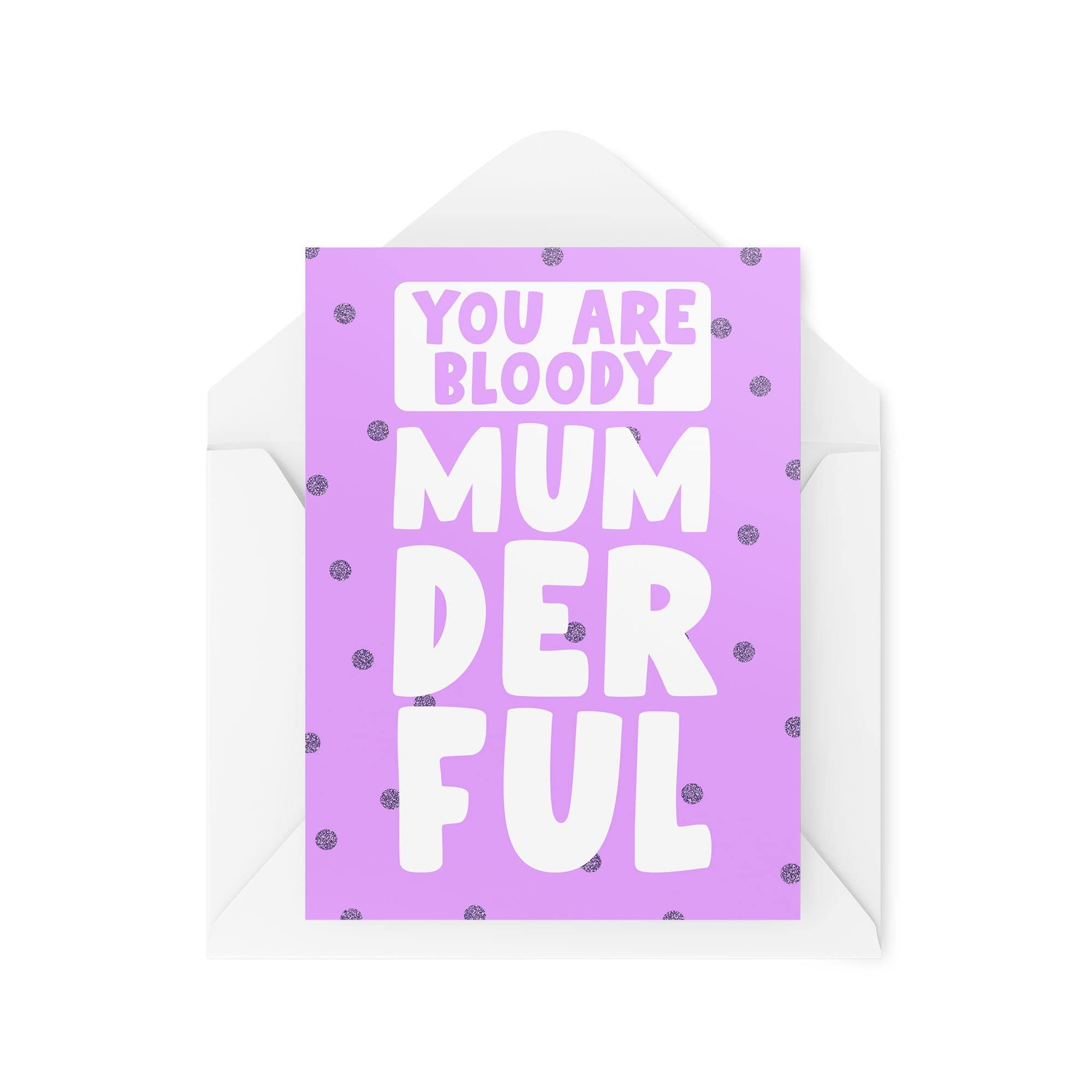 Mother's Day Cards - You Are Mum-Der-Ful - Mum Cards - Cards For Mum - Step Mum Card - Mum Appreciation Card - CBH1579
