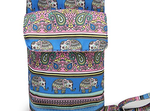 image for ELENTURE Yoga Mat Bag, Yoga Mat Carrier Full-Zip Exercise Yoga Mat Car