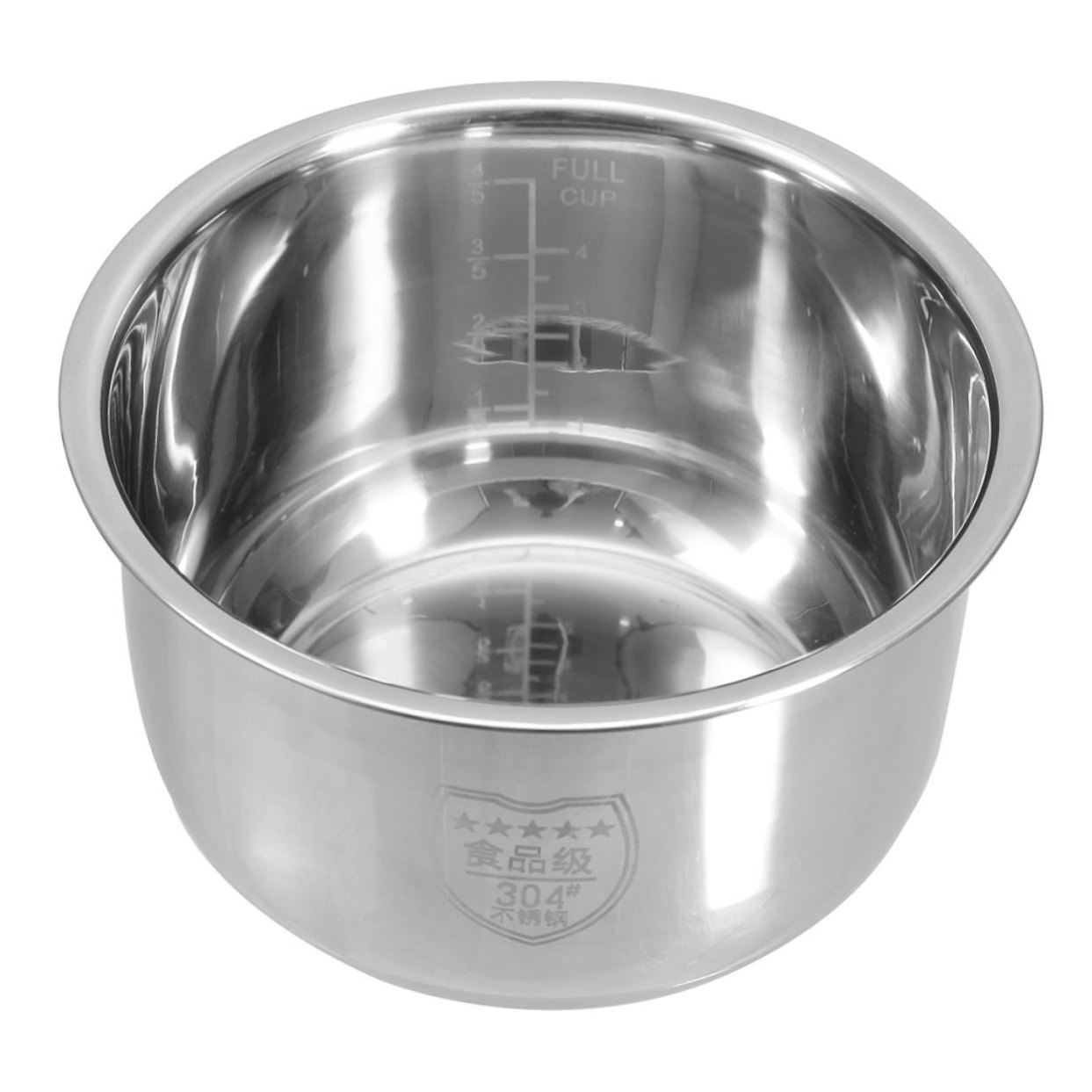 大型ホワイト炊飯器 ステンレス内釜 61t7UCgL3LL.jpg