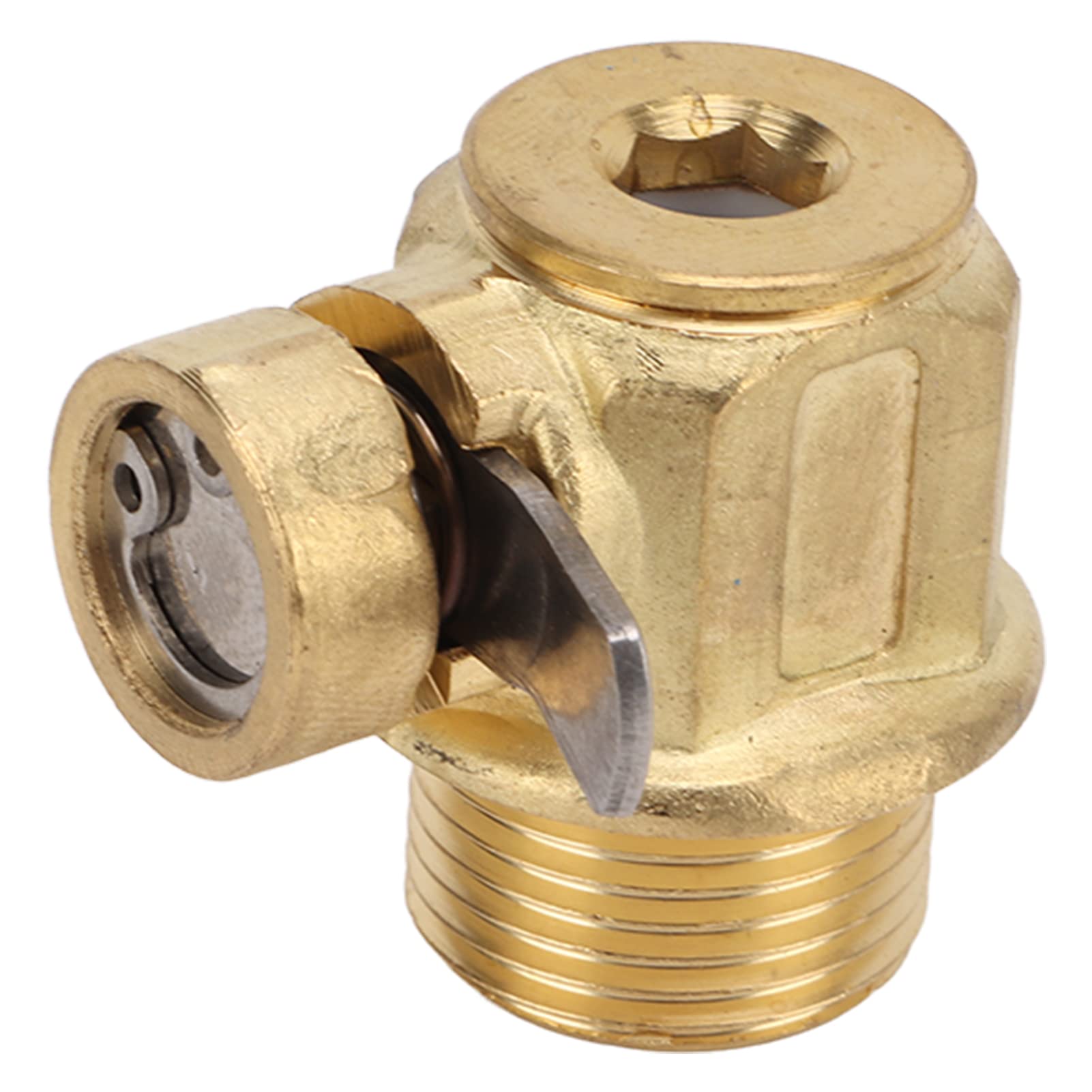 aqxreight Soupape de Vidange D'huile Rapide du Moteur, Soupape de Vidange D'huile Rapide du Moteur M18‑1.5 F104 de Remplacement pour Voitures, Camions Légers
