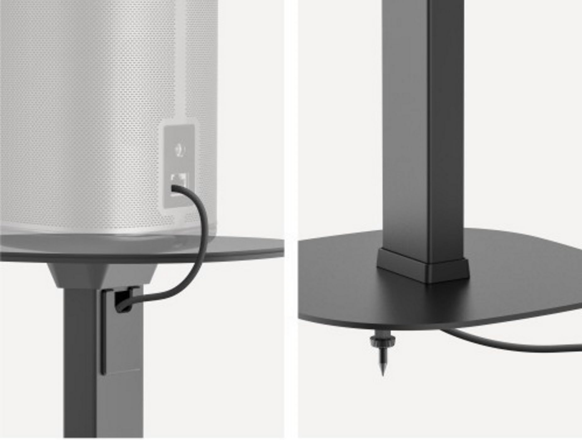 VDD Speaker Standard - Pied de Sol - Universel Standard - Réglable en Hauteur