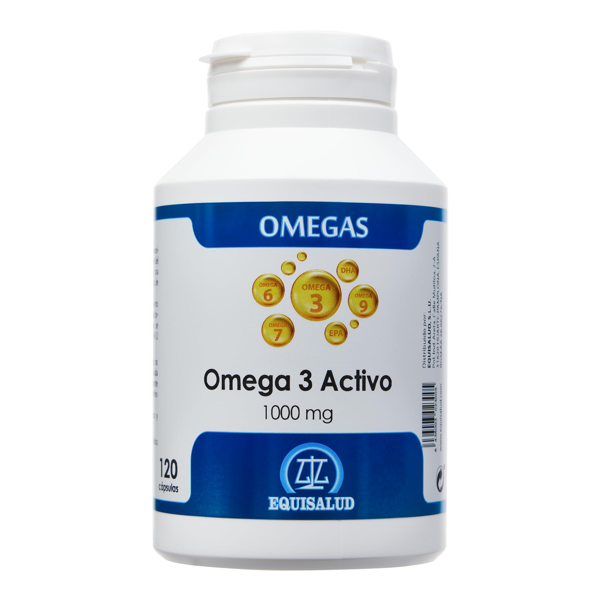 EQUISALUD Omega 3 Activo 1000mg produkt w kapsułkach 120 szt.