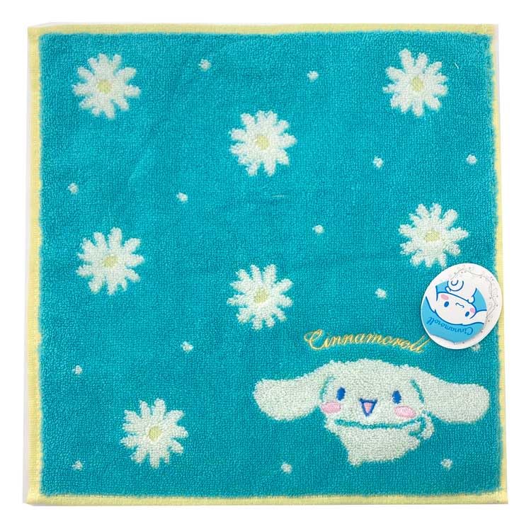 Amazon.co.jp: サロンジェ シナモロール タオルハンカチ ブルー 885232