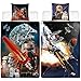 Produktbild Biber Lego Kinder Wende-Bettwäsche Star Wars Millennium 135 x 200 + 80 x 80 cm 100% Baumwolle Biber Flanell Clone Starwars BB-8 Kylo Ren Stormtroopers Finn Rey The last Jedi 2 Motive deutsche Größe