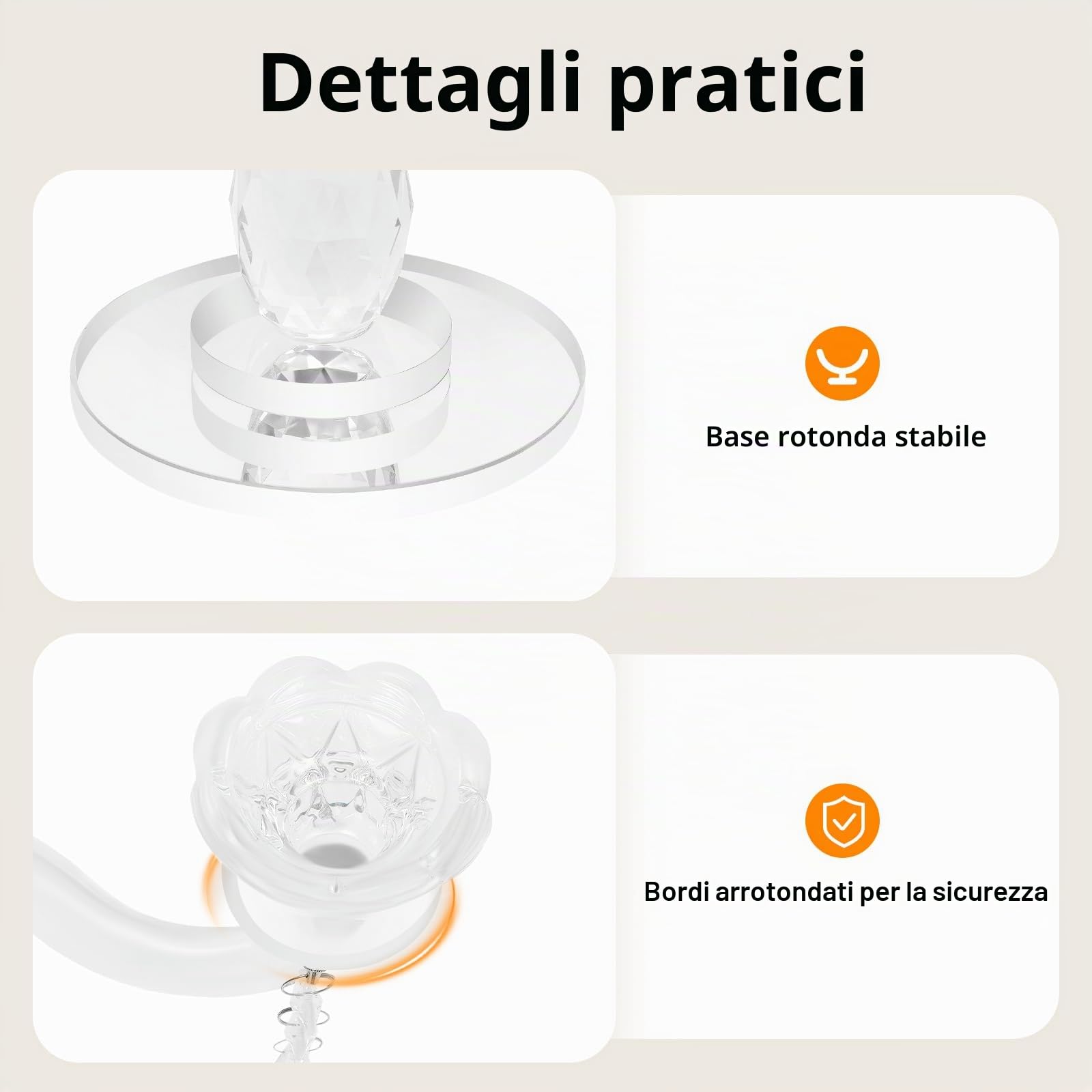 Portacandele a 5 rami in cristallo, altezza 35,5 cm, decorazione da tavolo per matrimoni, lampadario in cristallo trasparente con 5 portacandele