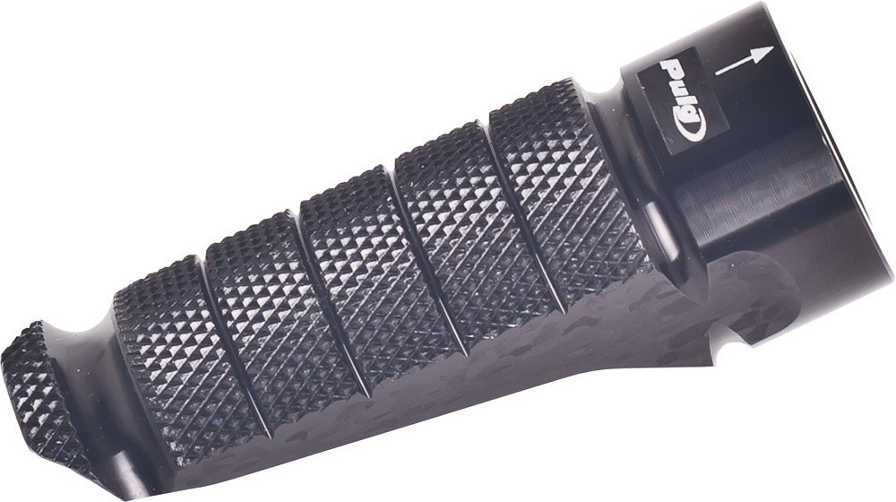 Puig 6301N Foot Pegs Set Racing Model, Black