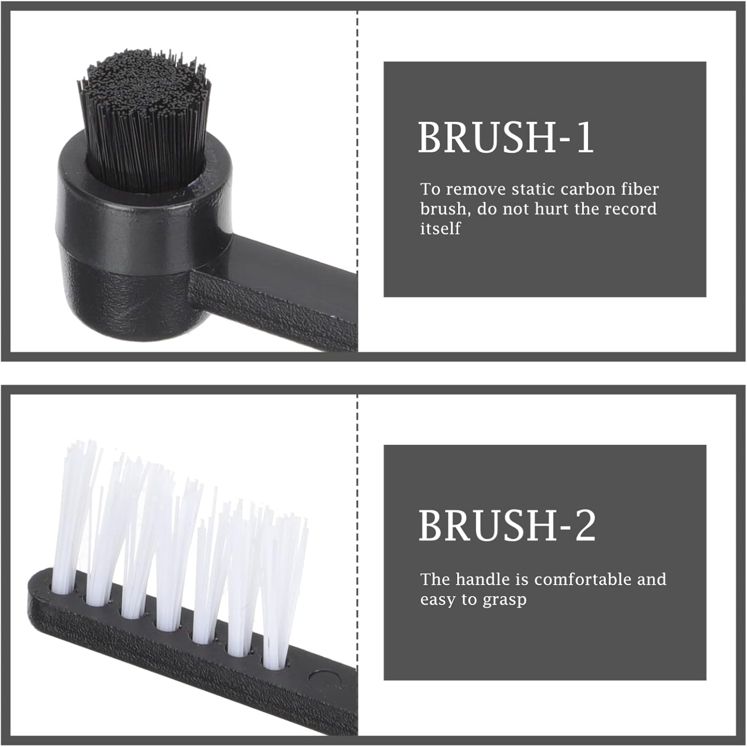 Gadpiparty 4sets Vinyl Record Cleaner Machine Record Cleaning Kit for Phonograph Brush Tools