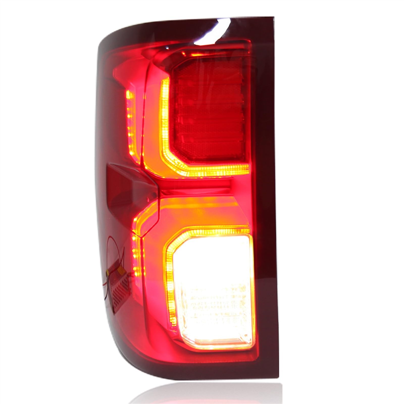 Feu arrière LED Silverado clignotant dynamique et lampe stop gauche étanche - 8