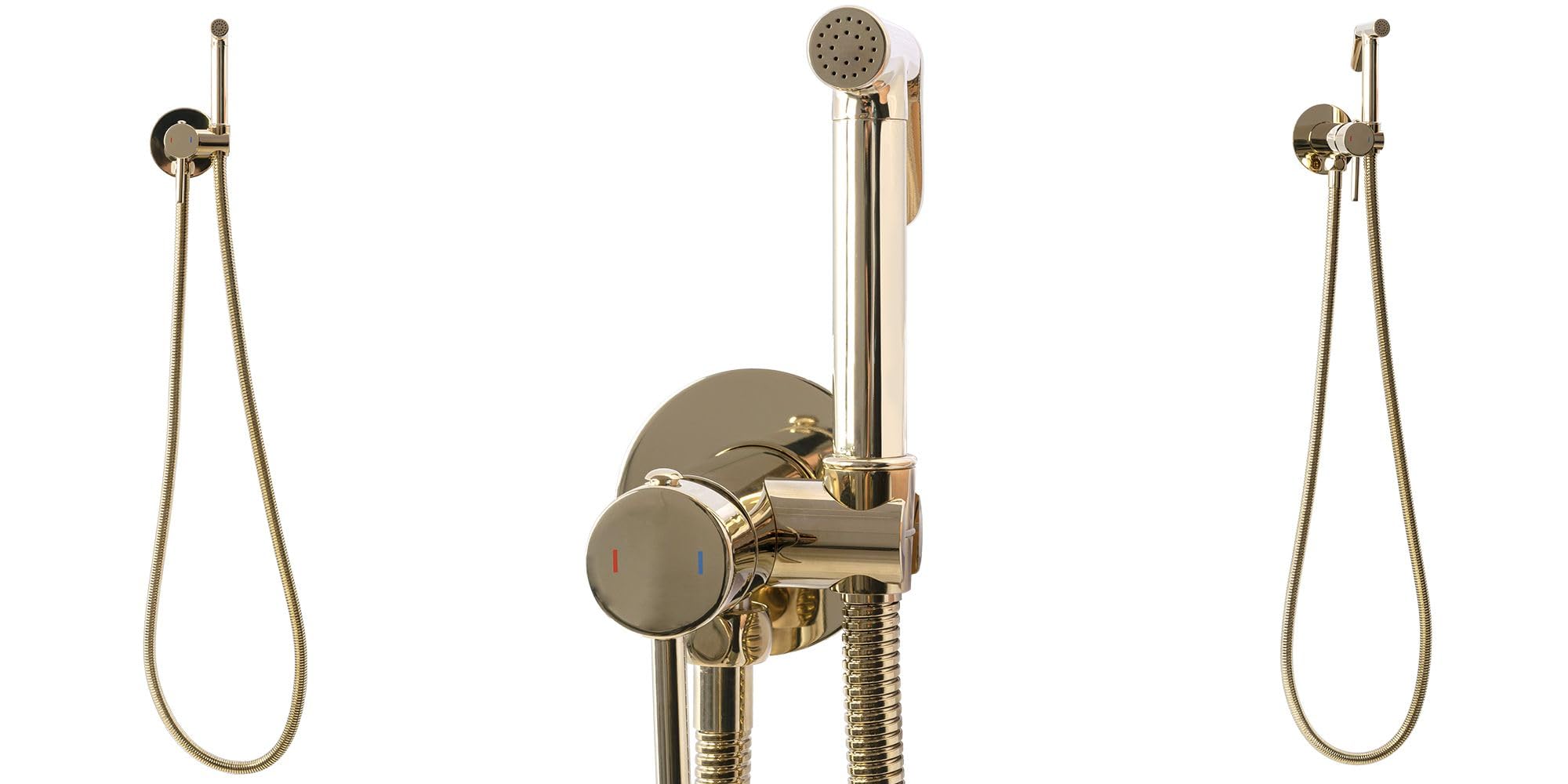 Rea B8979, Rubinetto del bidet LOOP LUNGO, Gold