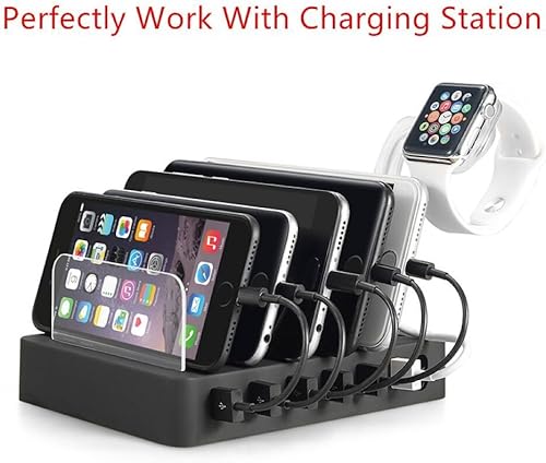 Miniatura 2 de COSOOS 4 cables USB cortos (9 pulgadas9.1 in) de nailon trenzado de carga rápida cables de alimentación compatibles con iPhone 14 Pro Max, 14, 13,