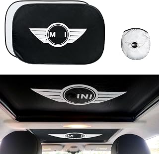 2 Pcs Foldable Sunroof Shade Cover Sun Interior Protector Sunshade