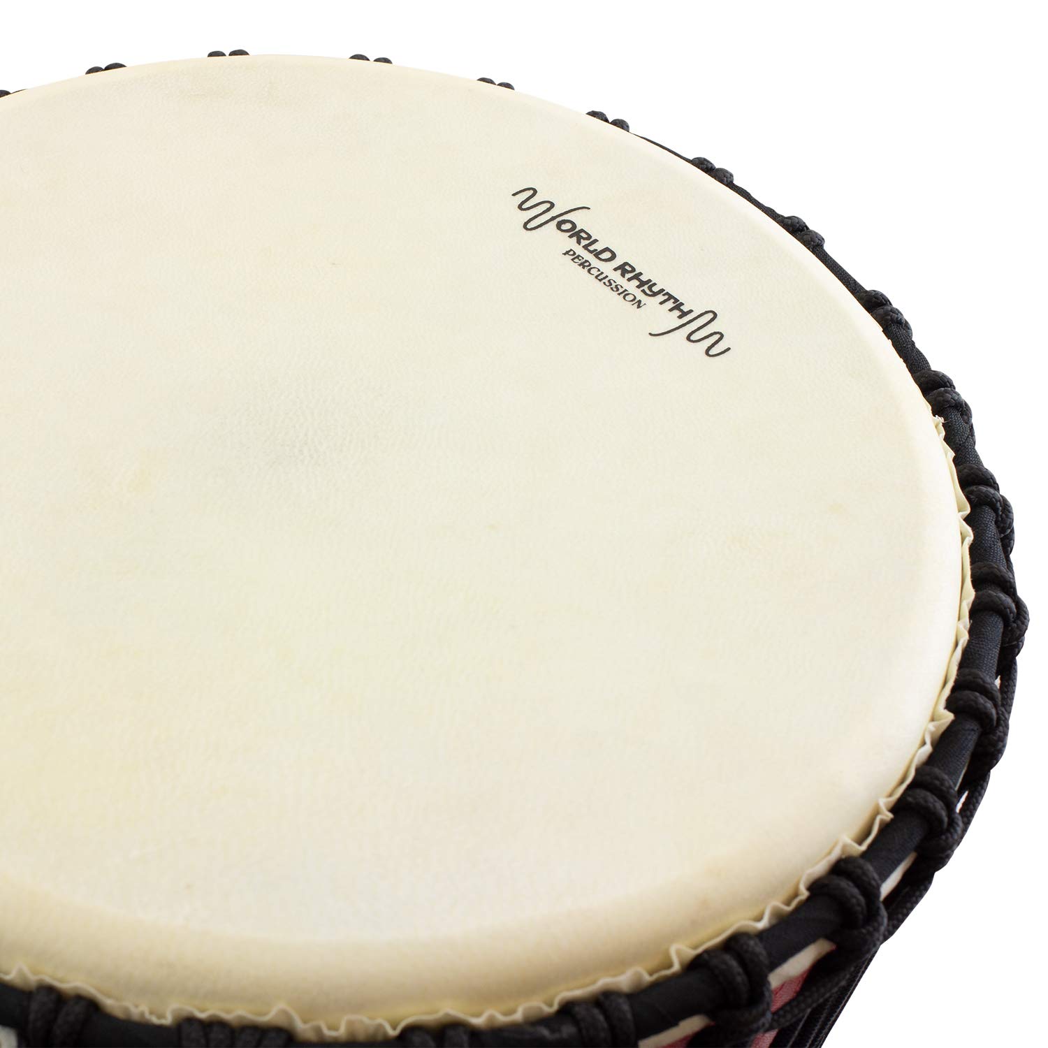 12 Pollici, Djembe Drum In Red - 60 cm African Synthetic Djembe Drum, Rosso