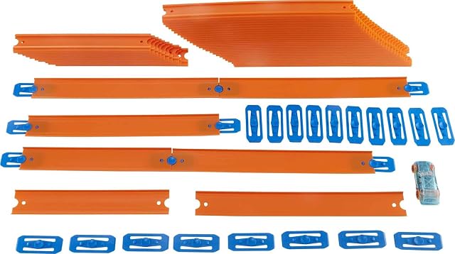 Hot Wheels FTL69 Car and Mega Track Pack [Amazon Exclusive]
