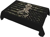 Vista 106 de YETTA YANG Paño de Mesa Redondo de Dulce de Chupachups Gótico en Negro y Blanco de 60 Pulgadas, Cubierta de Mesa Decorativa de Tela para Mesas