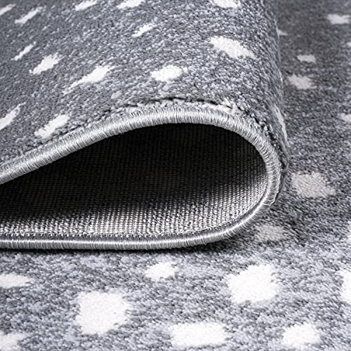 Tapete corredor Eyely patrón de antílope 2x10 gris/crema miniatura 5