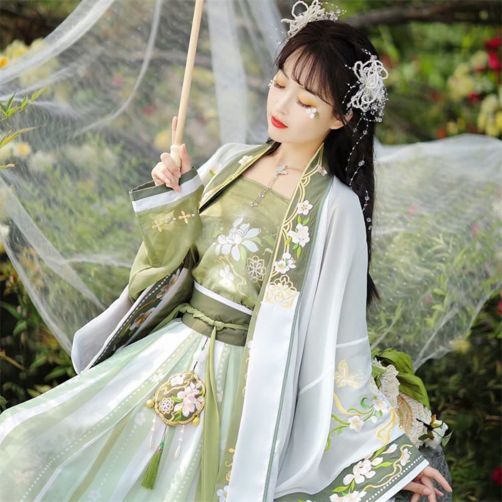 Chińska sukienka Hanfu, Hanfu kobiety starożytny chiński tradycyjny zestaw Hanfu damski kostium cosplay