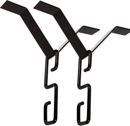 DOITOOL Juego de 2 ganchos de cadena de lluvia, accesorio de cadena de lluvia, adaptador de drenaje de cadena de lluvia, gancho de instalación de