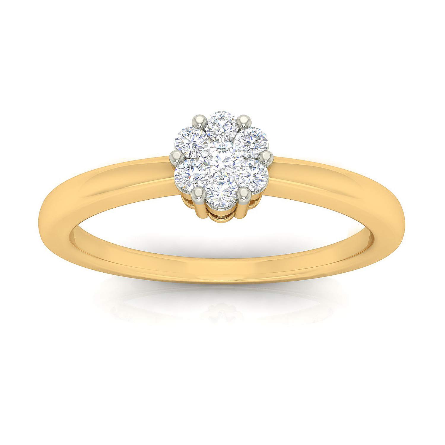 avsar 14k (585) Yellow Gold Ring for Women-picture-48