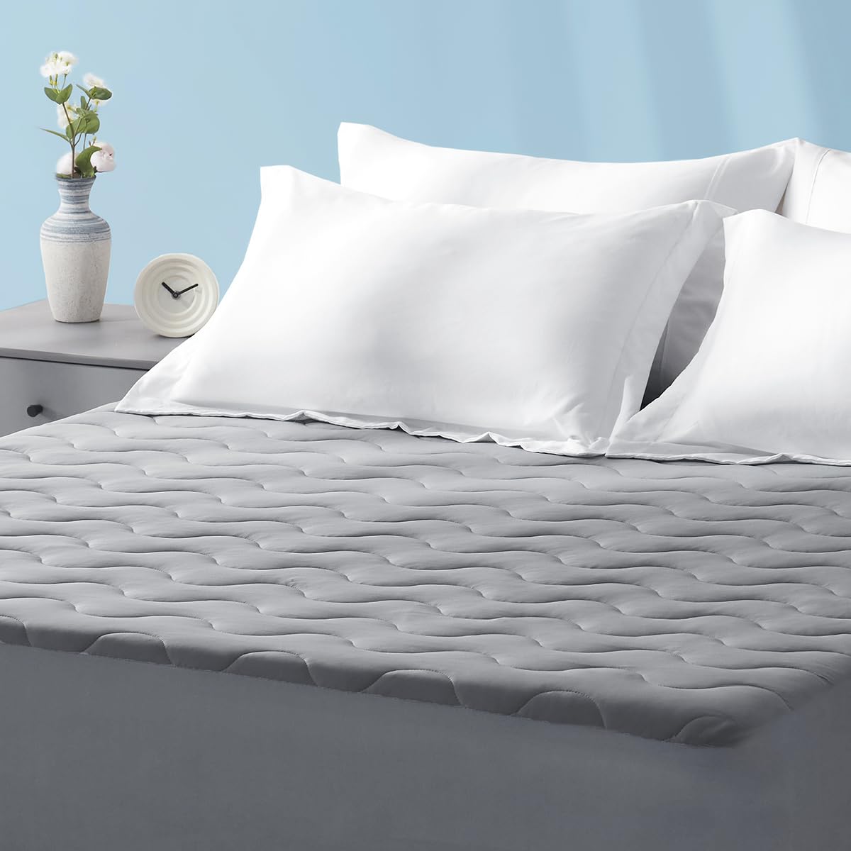Protector de ropa de cama impermeable para personas que duermen con calor