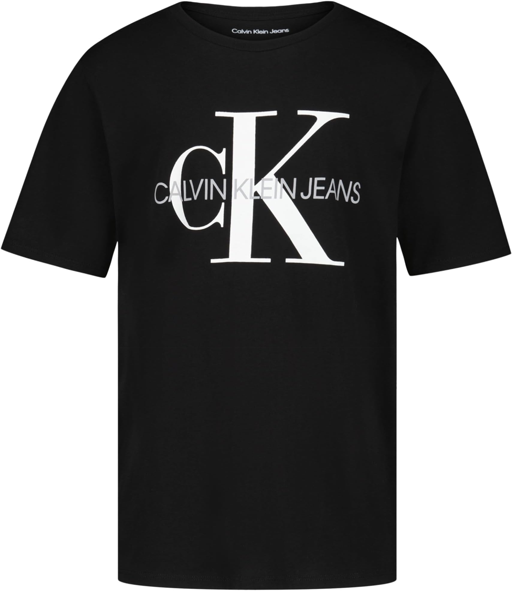 Boys Short Sleeve Logo Crew Neck T-Shirt, Soft, Comfortable, Relaxed Fit