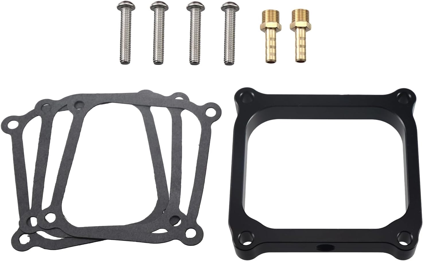 Billet Valve Cover Spacer With Sealing Ring For Predator 212cc Hemi Engine For Mini bike Go kart Performance Parts Black