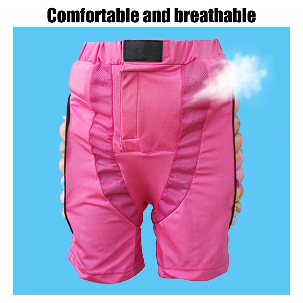Pantalones Cortos Protectores Acolchados para Niños - Protección de Cadera EVA - Equipo de Protección para Patinaje, Esquí y Skateboarding