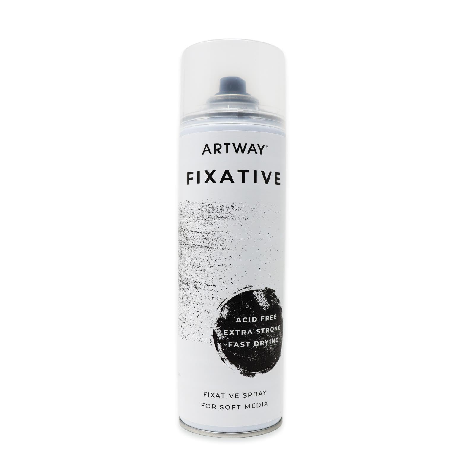 ArtWay Spray Fissativo per l'Arte - 500ml - Spray Fissativo Artistico per Mezzi Morbidi