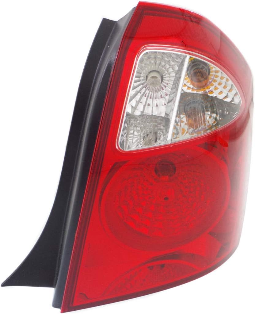 KarParts360 For 2005 2006 2007 2008 2009 Kia Spectra Tail Light Assembly Passenger Side w/Bulbs Replaces KI2801124 | 92402-2F220