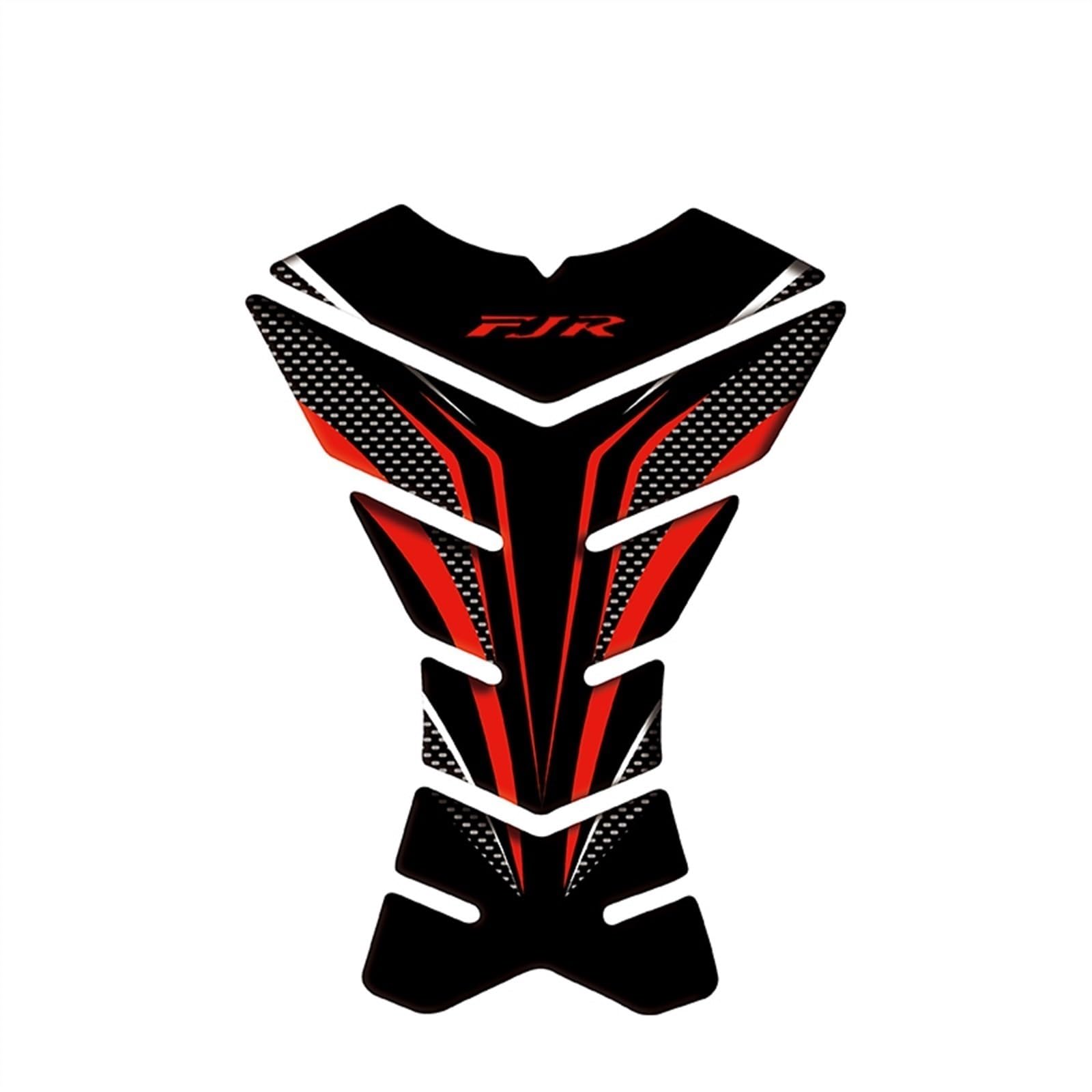 Motorcycle Fuel Tank Pad Fish Bone Type Gas Sticker for Yamaha FJR 1300 1200 FJR1300 A AS ABS Streetfighter(Color10)