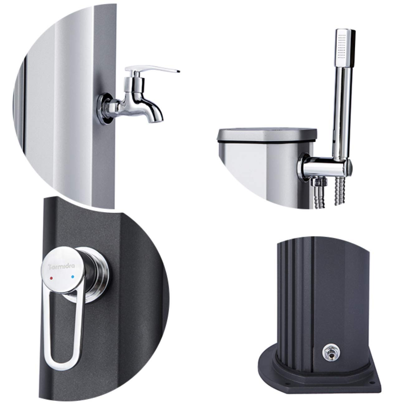 Formidra DS-JG141NX DS-JG141NX-Dusche Jolly GO-15L-Edelstahl