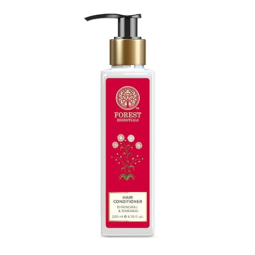 Forest Essentials Acondicionador para el cabello, Bhringraj y Shikakai, 6.8 fl oz