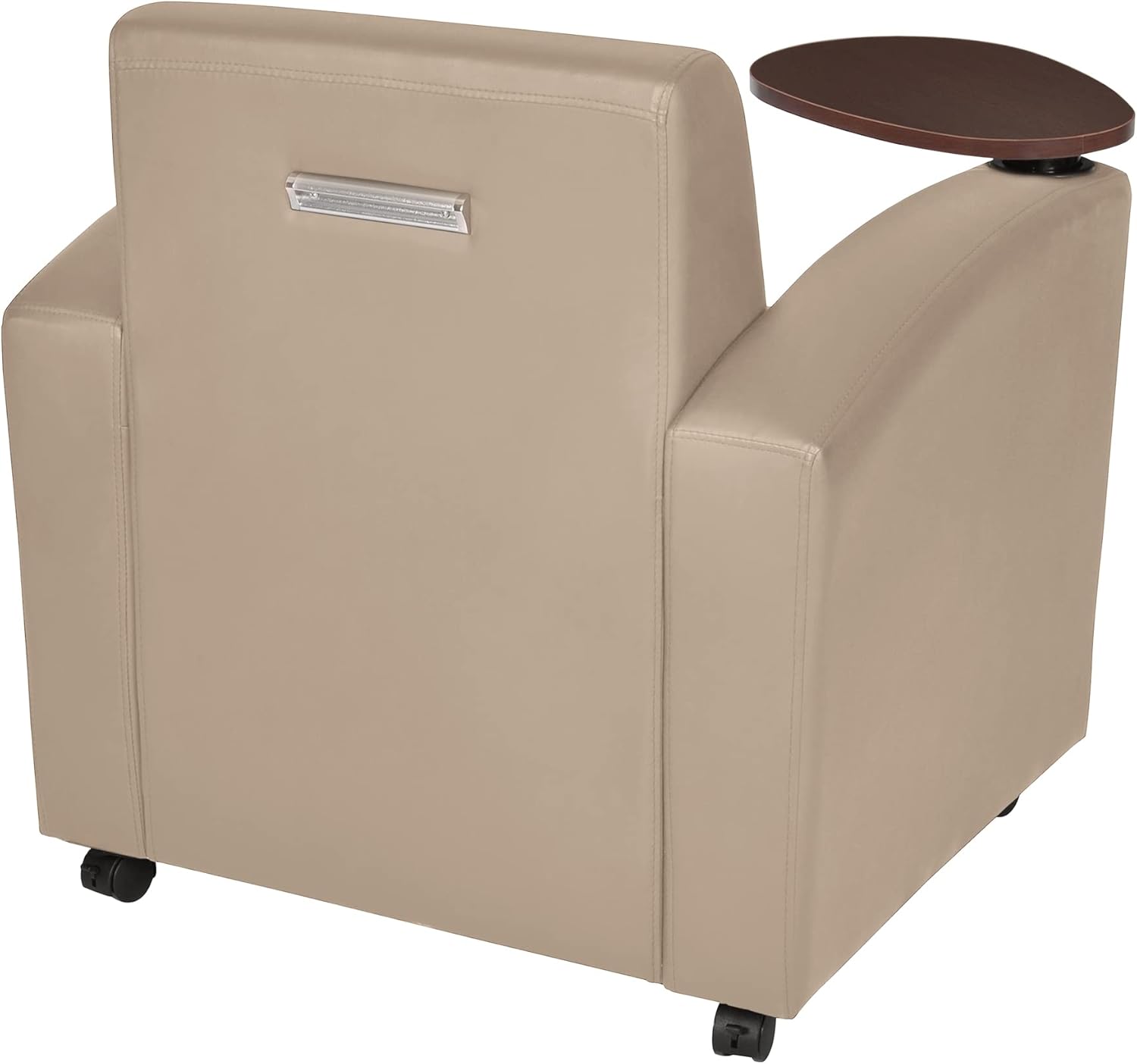 Nova Tablet Arm Chair- Sand/Java
