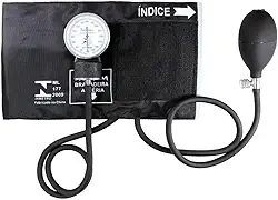 Esfigmomanômetro Aneroide Premium - Cores (Preto)