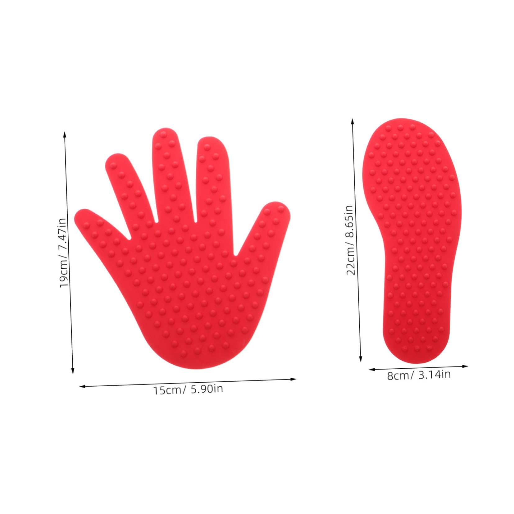 FELTECHELECTR Enhance Boys and Girls Coordination Balance Sensory Room Equipment Soft Sensory Floor Mats Dance Floor Markers for Kindergarten