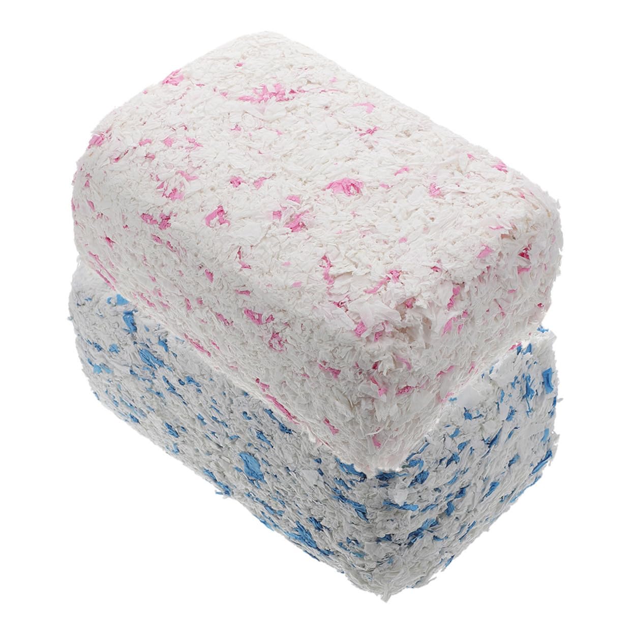 Lettiera in Carta a Bassa Polvere per Criceti 2 Borse | Cincillà e Gabbie di Piccoli Animali, Superficie Delicata, Confezione da 2 Sacchetti