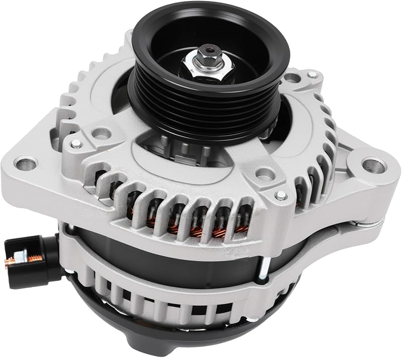 Alternador YOMALL 11150 12 V 130 A com polia de 6 canais para Odyssey, Pilot, Ridgeline, MDX, RL e TL