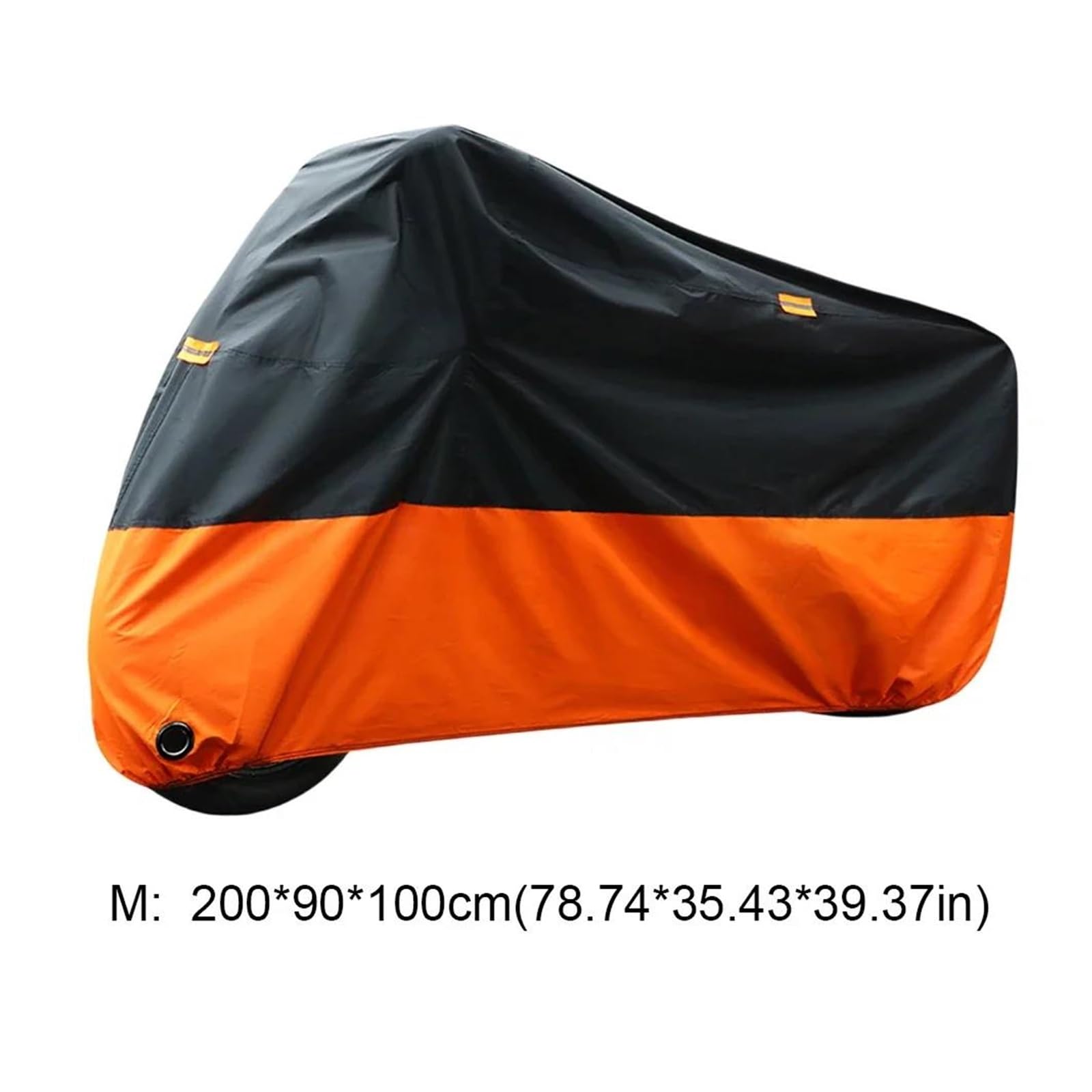 Funda Impermeable Gruesa 190T para Moto, Protectora para Exteriores contra Rayos Ultravioleta, Polvo, Lluvia Y Sol para Todas Las Estaciones(XL)