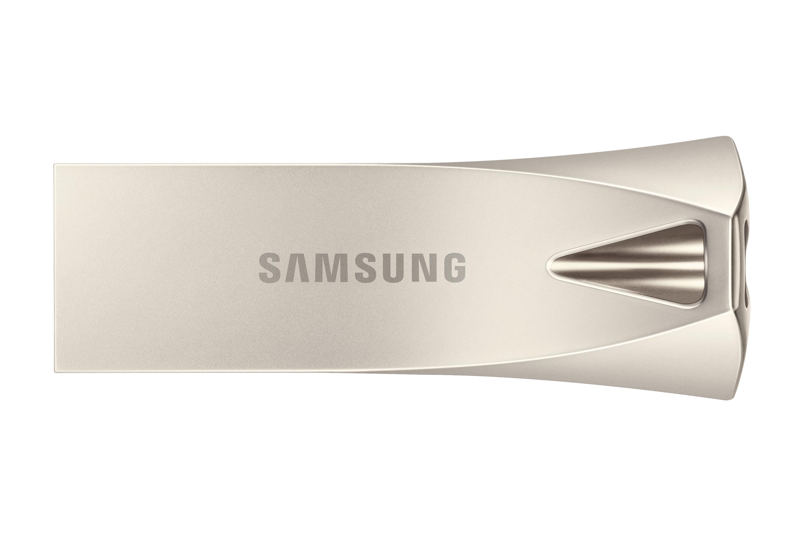 Samsung Clé USB BAR Plus, USB 3.2 Gen 1, 512 Go, 400 Mo/s en lecture, Résistante aux chocs, Couleur Champagne, MUF-512BE3/APC