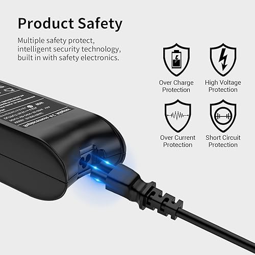 Miniatura 4 de Cargador para laptop de 90 W compatible con Dell Inspiron 17r N7110 N7010 5720 15 N5010 N5030 N5040 N5050 15 15R 5537 15 M5010 M5030 1440 1520 15520