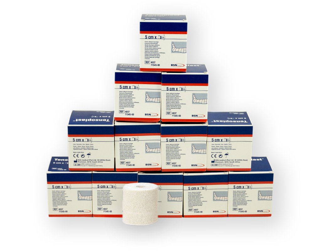 12 TENSOPLAST Benda elastoadesiva cm 5x4,5 mt TEK01