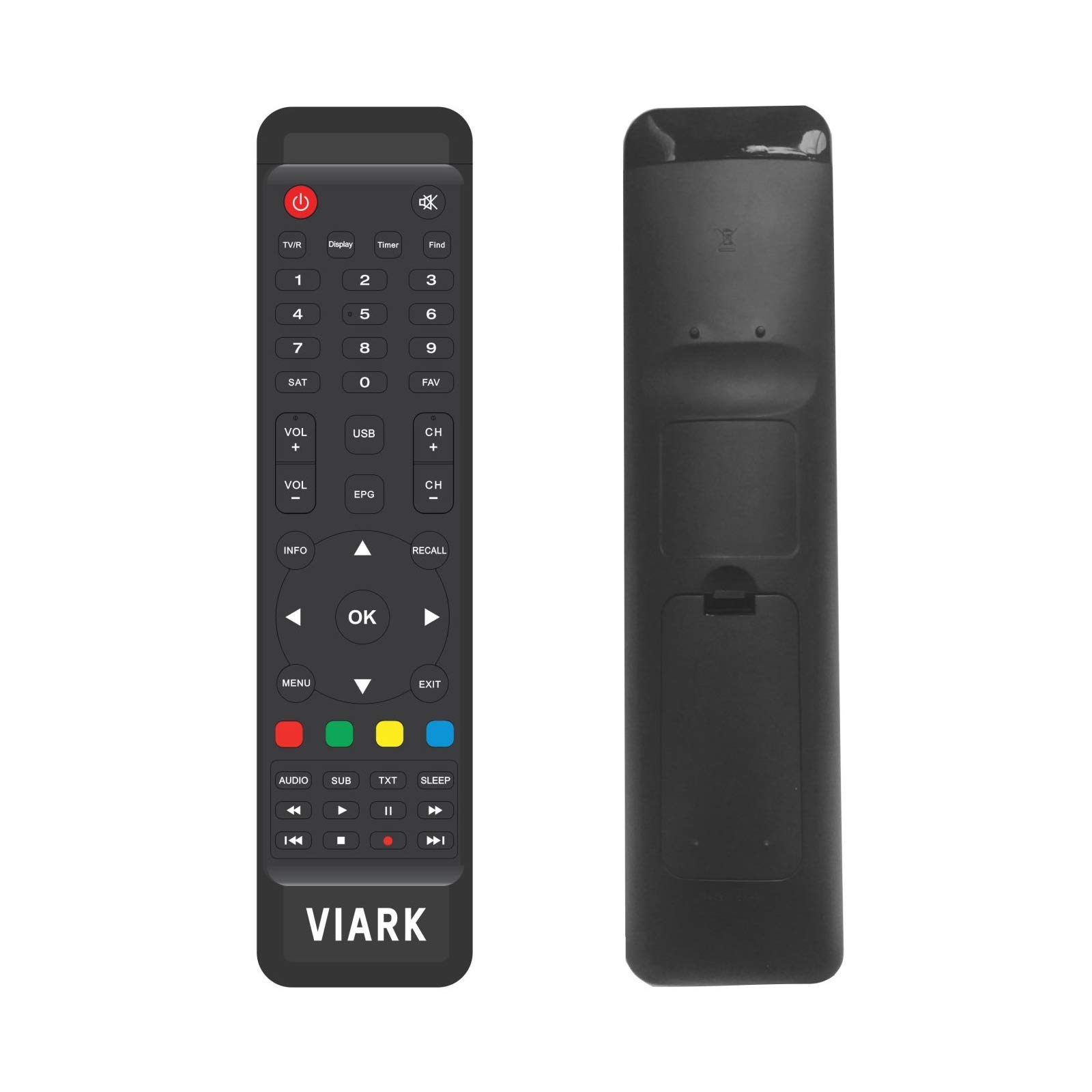 VIARK Sat 4K 2160p H.265 digitaler Multistream Satelliten-Receiver inkl. WLAN Stick (IP TV, Apps, DVB-S2X, HDMI, LAN, USB 2.0, Ultra HD) Schwarz