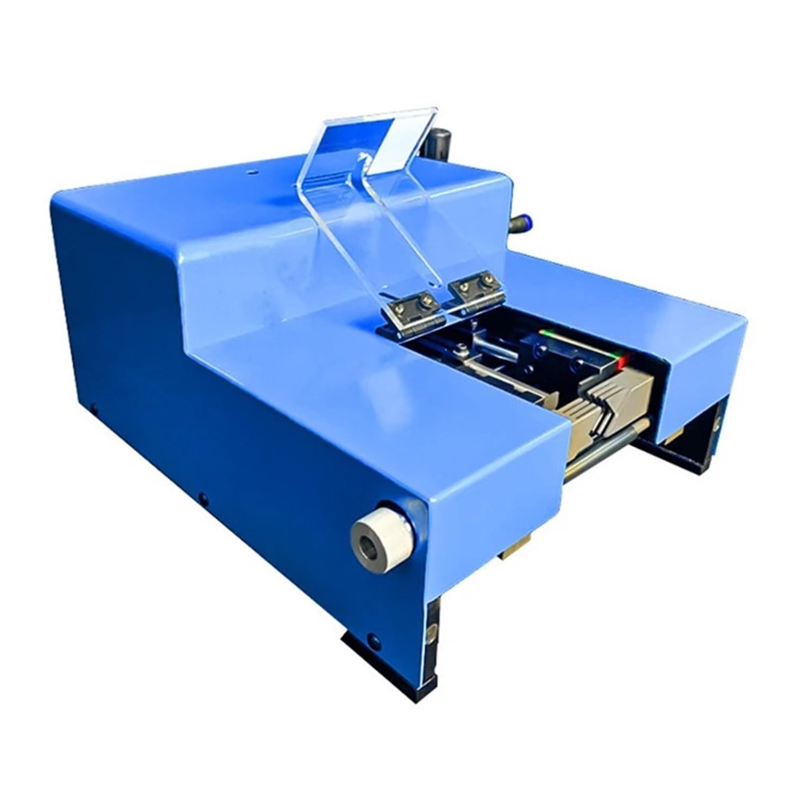 Pneumatic High Accuracy Desktop Inductive Type Wire Peeling Stripping Cutting Machine 10Squaremm No Need Adjust Knife Rápido y preciso
